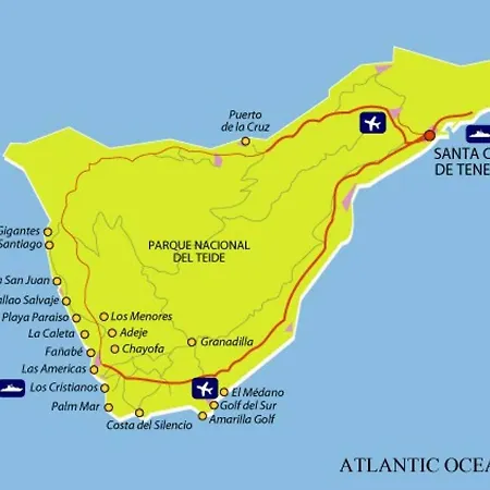 Luxury Cristianos Beachfront Lejlighed